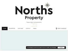 Tablet Screenshot of norths.ie